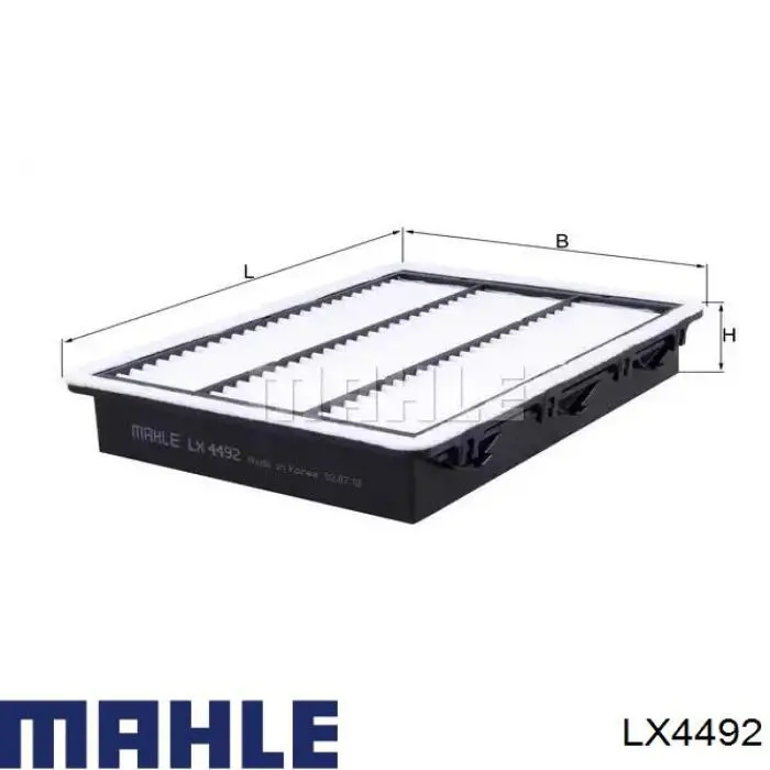 LX4492 Mahle Original Filtr powietrza