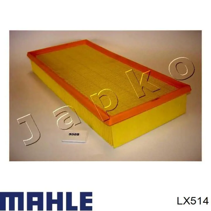 Do koszyka LX514 Mahle Original Filtr powietrza
