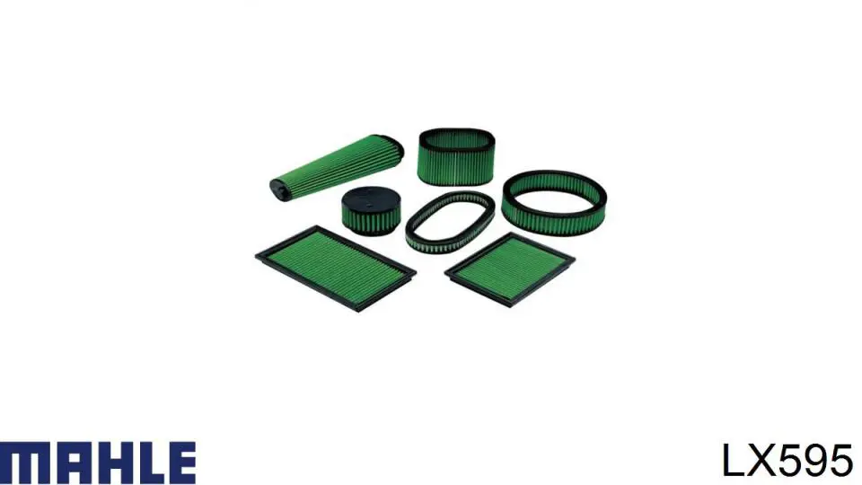 Filtr powietrza Mahle Original LX595 cena, od 11,89 USD