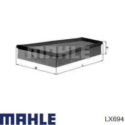 Filtr powietrza Mahle Original LX694 cena, od 10,47 USD