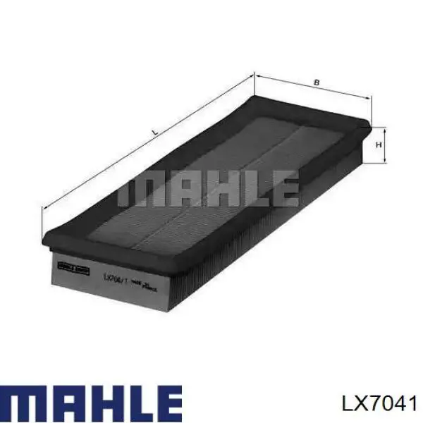 Filtr powietrza Mahle Original LX7041 cena, od 7,75 USD