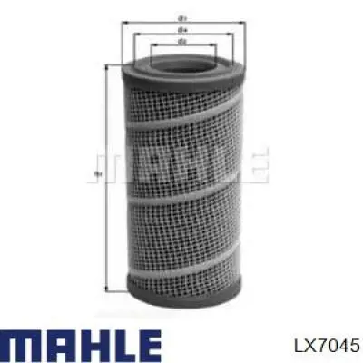 Do koszyka LX7045 Mahle Original Filtr powietrza