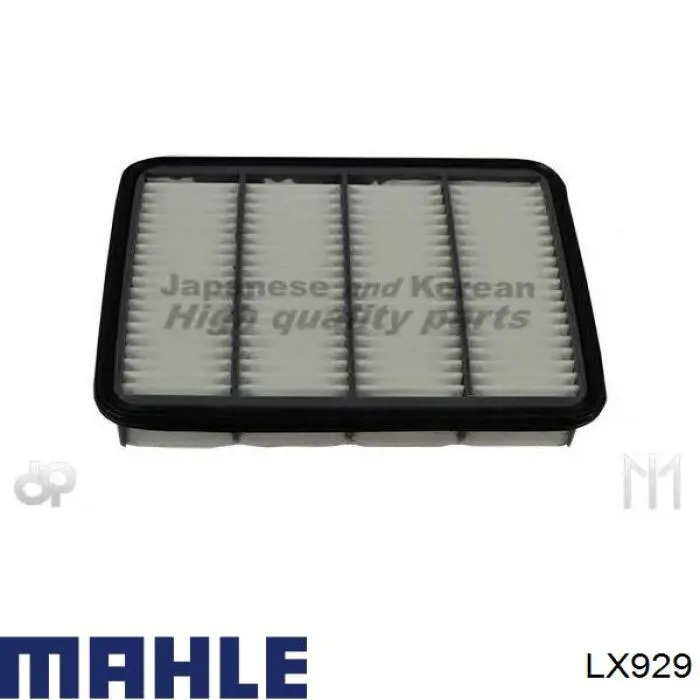 Do koszyka LX929 Mahle Original Filtr powietrza