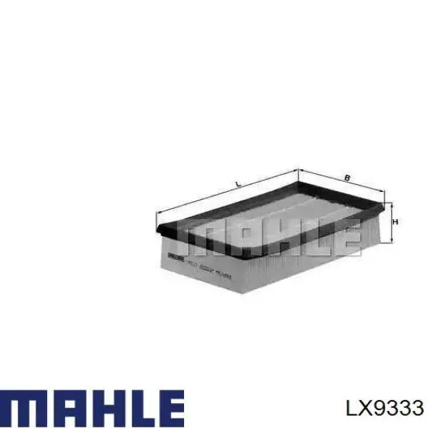 Filtr powietrza Mahle Original LX9333 cena, od 8,62 USD