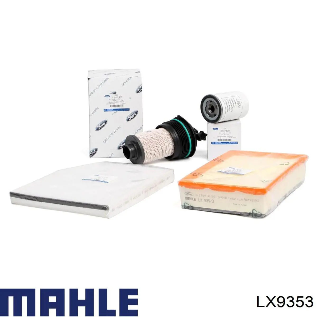 Filtr powietrza Mahle Original LX9353 cena, od 14,48 USD