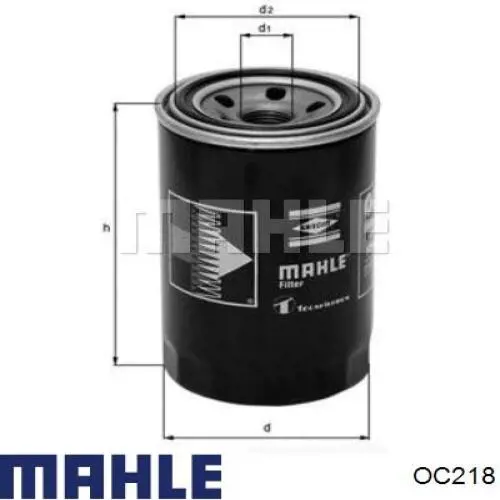 OC218 Mahle Original Filtr oleju