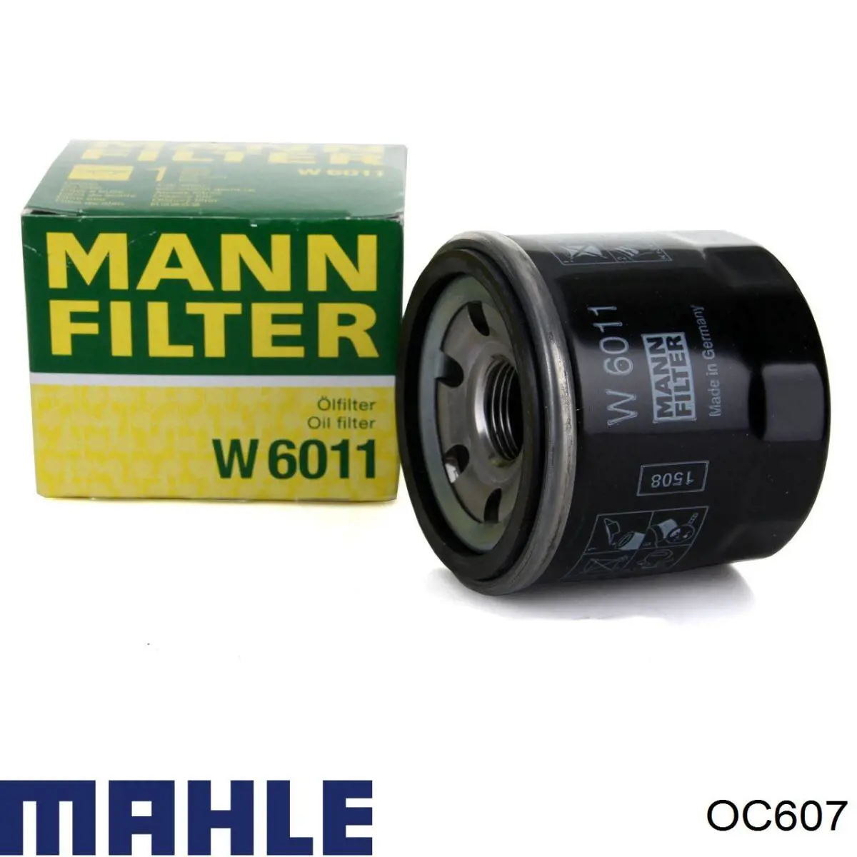 Do koszyka OC607 Mahle Original Filtr oleju