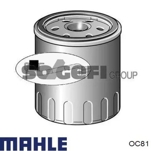 Filtr oleju Mahle Original OC81 cena, od 8,74 USD