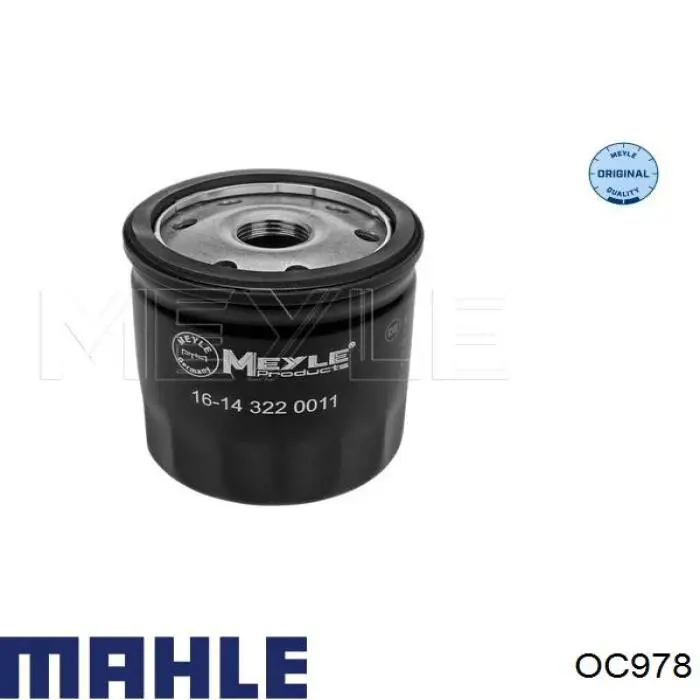 Filtr oleju Mahle Original OC978 cena, od 9,22 USD