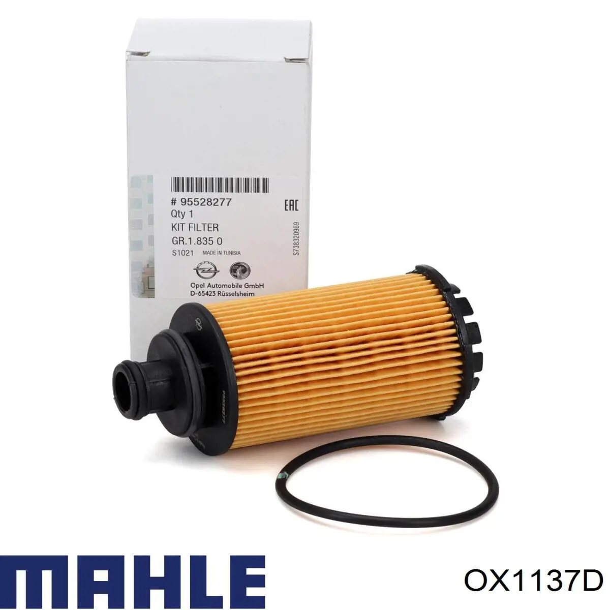 Filtr oleju Mahle Original OX1137D cena, od 15,88 USD