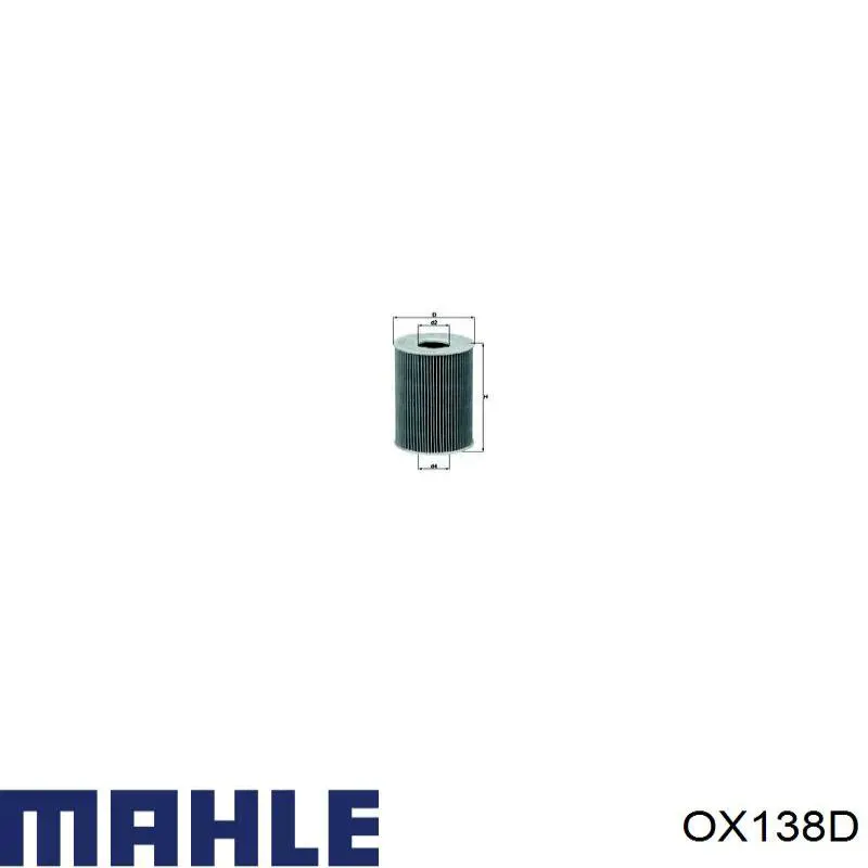 Filtr oleju OX138D Mahle Original