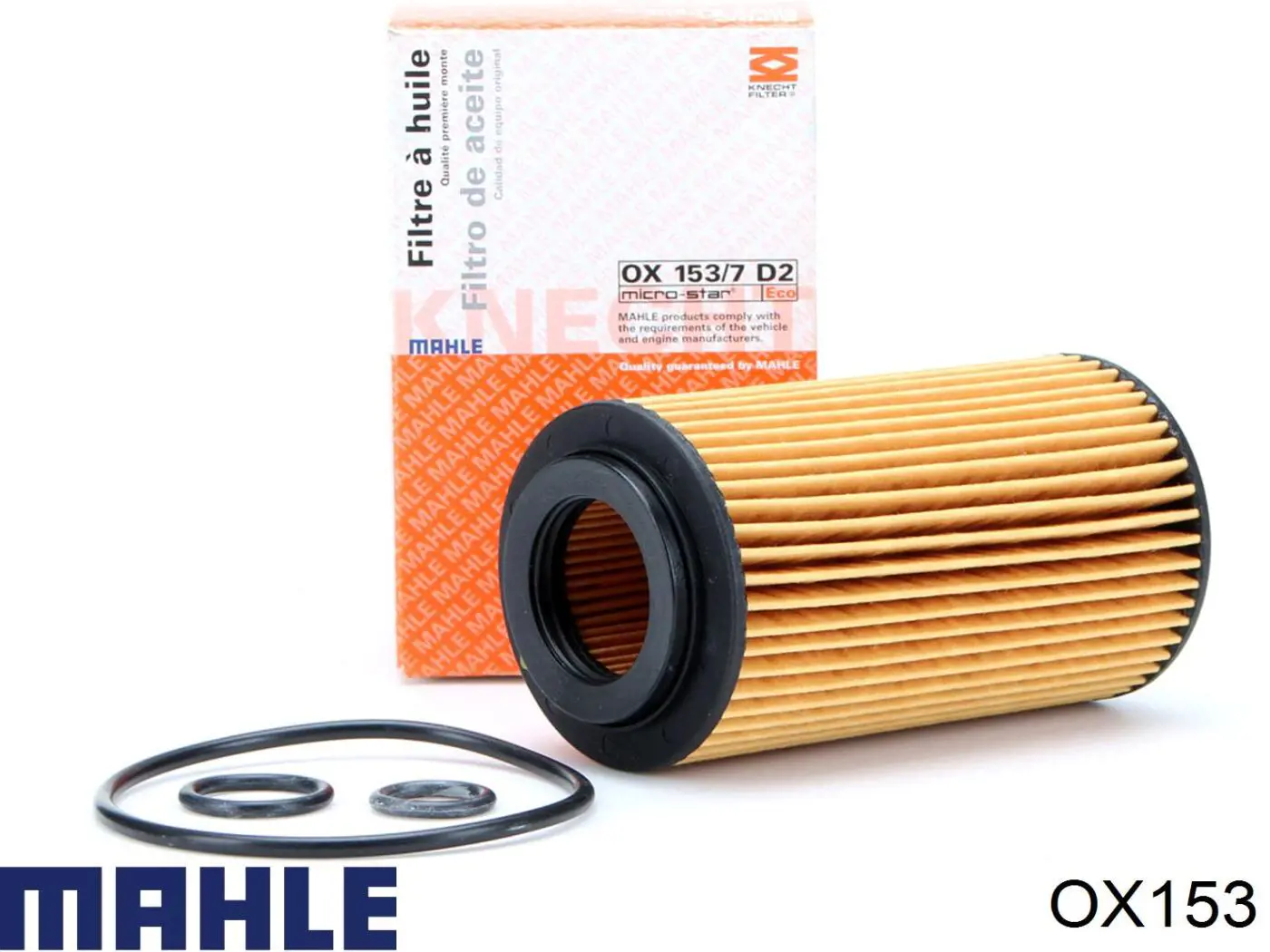 Filtr oleju Mahle Original OX153 cena, od 7,57 USD