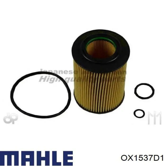 Filtr oleju Mahle Original OX1537D1 cena, od 7,62 USD