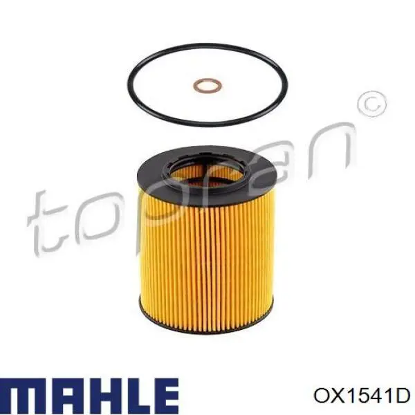 Filtr oleju Mahle Original OX1541D cena, od 7,71 USD