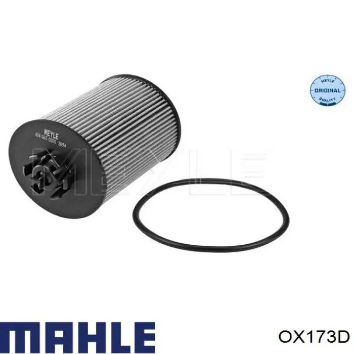 Do koszyka OX173D Mahle Original Filtr oleju