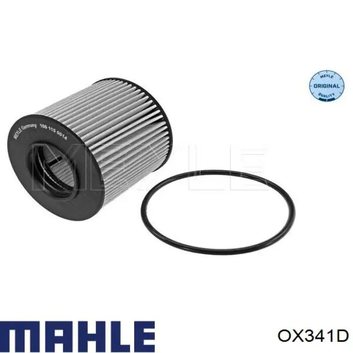 Do koszyka OX341D Mahle Original Filtr oleju