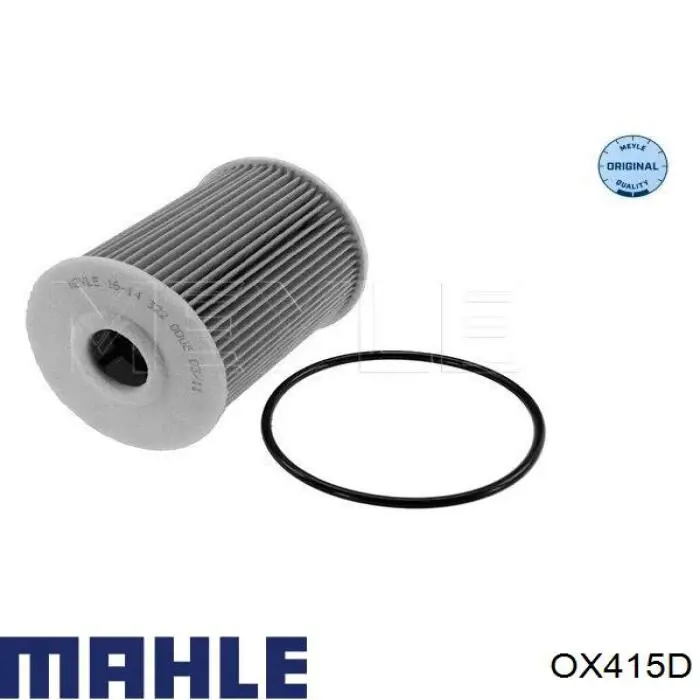 Filtr oleju Mahle Original OX415D cena, od 7,53 USD