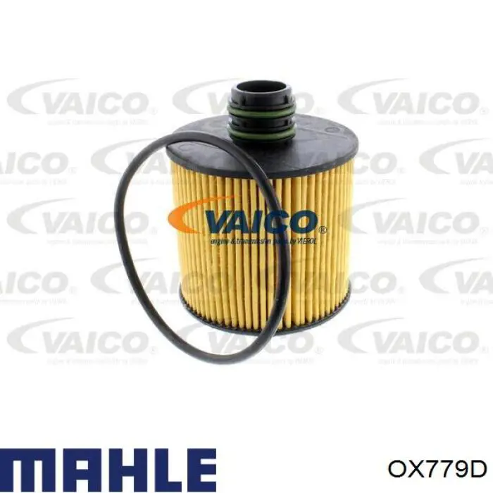 Do koszyka OX779D Mahle Original Filtr oleju