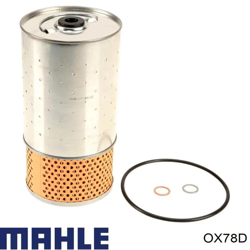 Do koszyka OX78D Mahle Original Filtr oleju