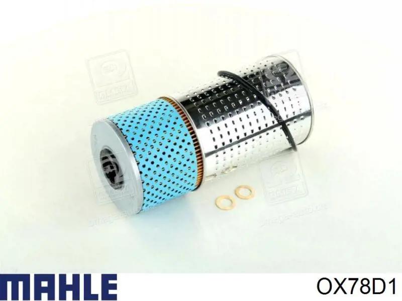 Do koszyka OX78D1 Mahle Original Filtr oleju