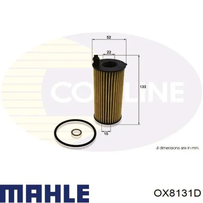 Filtr oleju Mahle Original OX8131D cena, od 13,91 USD