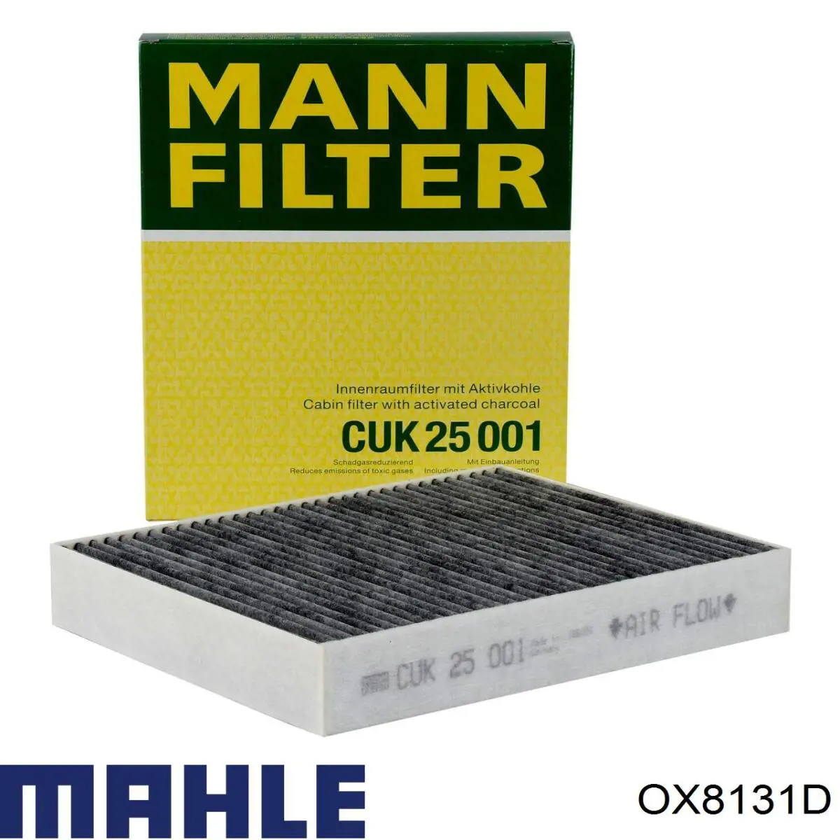 Filtr oleju Mahle Original OX8131D cena, od 9,48 USD
