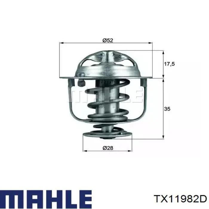 TX11982D Mahle Original termostat