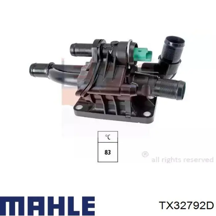 Do koszyka TX32792D Mahle Original Termostat