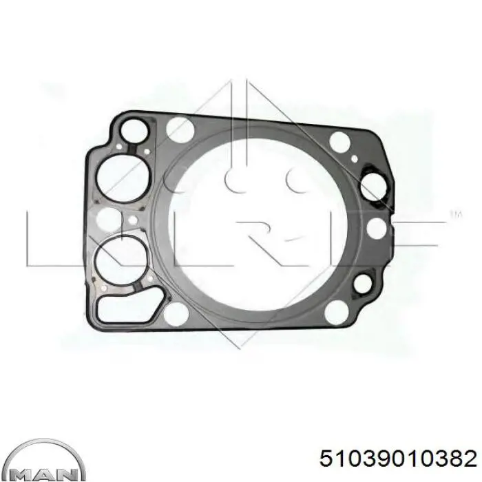 Uszczelka głowicy cylindrów MAN 51039010382 cena, od 39,79 USD