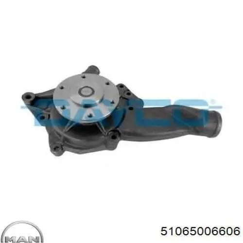 Pompa chłodząca wodna 51065006606 MAN