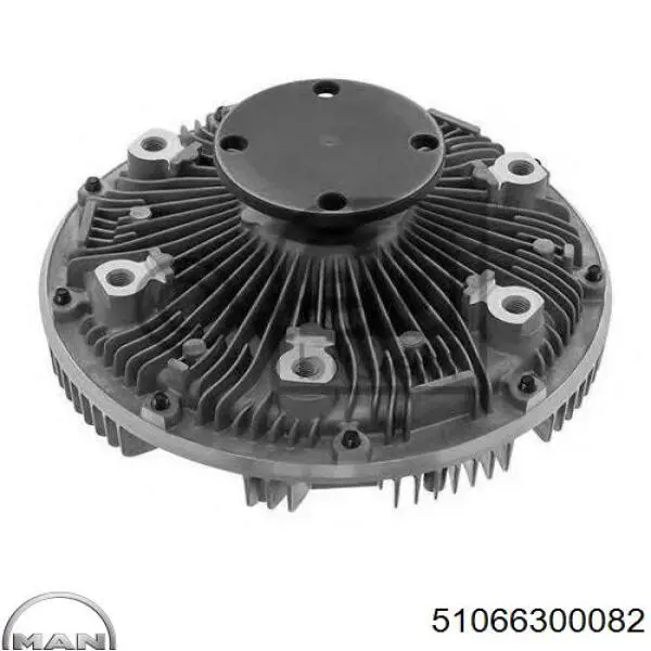 Sprzęgło wiskotyczne wentylatora chłodzenia 51066300082 MAN