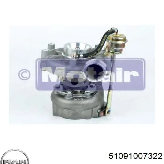 Turbina 51091007322 MAN