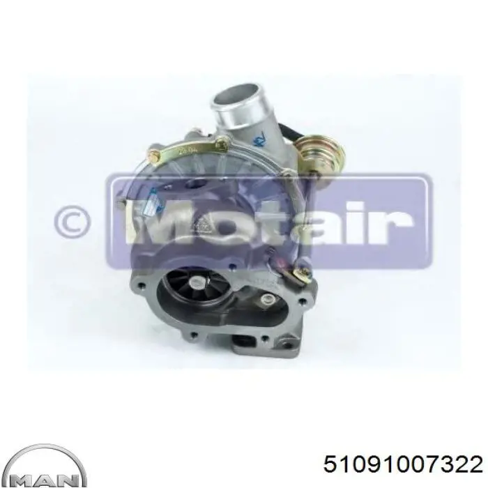 Turbina MAN 51091007322 cena, od 583,62 USD