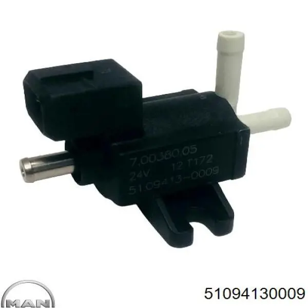 Przetwornik ciśnienia (solenoid) doładowania MAN 51094130009 cena, od 85,86 USD
