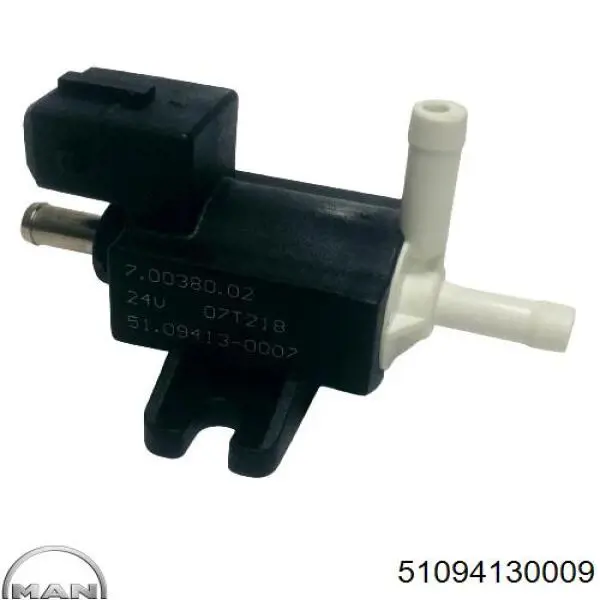 Do koszyka 51094130009 MAN Przetwornik ciśnienia (solenoid) doładowania