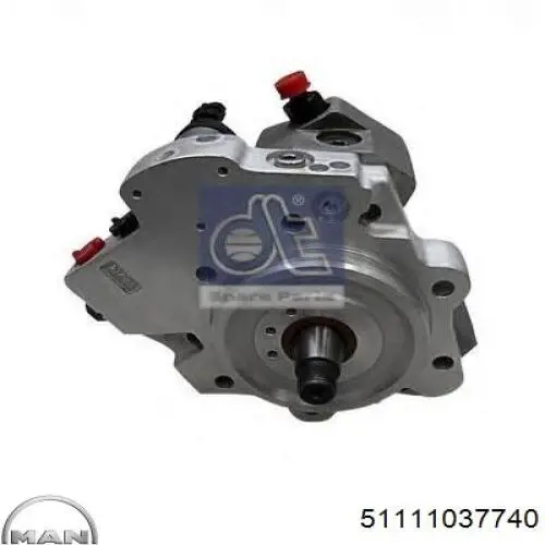 Pompa wtryskowa wysokiego ciśnienia MAN 51111037740 cena, od 13,40 USD