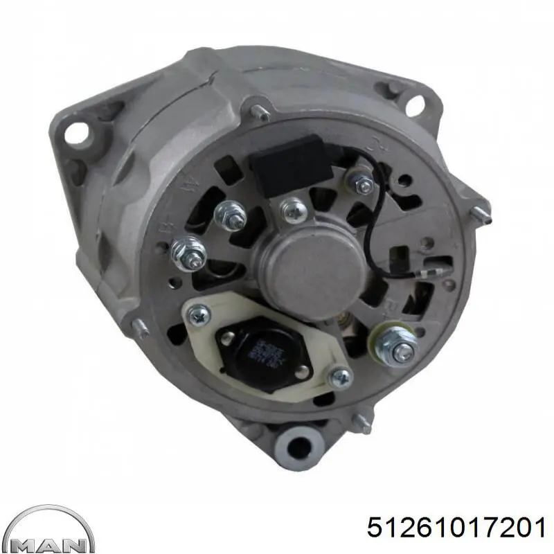 Alternator 51261017201 MAN