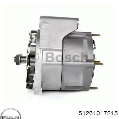 Alternator 51261017215 MAN