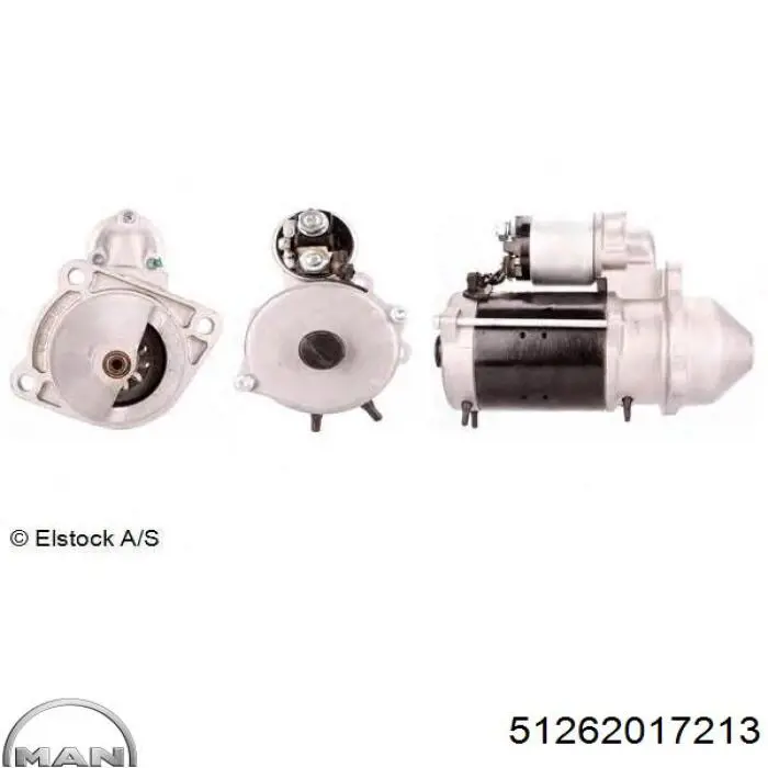 Rozrusznik MAN 51262017213 cena, od 282,95 USD