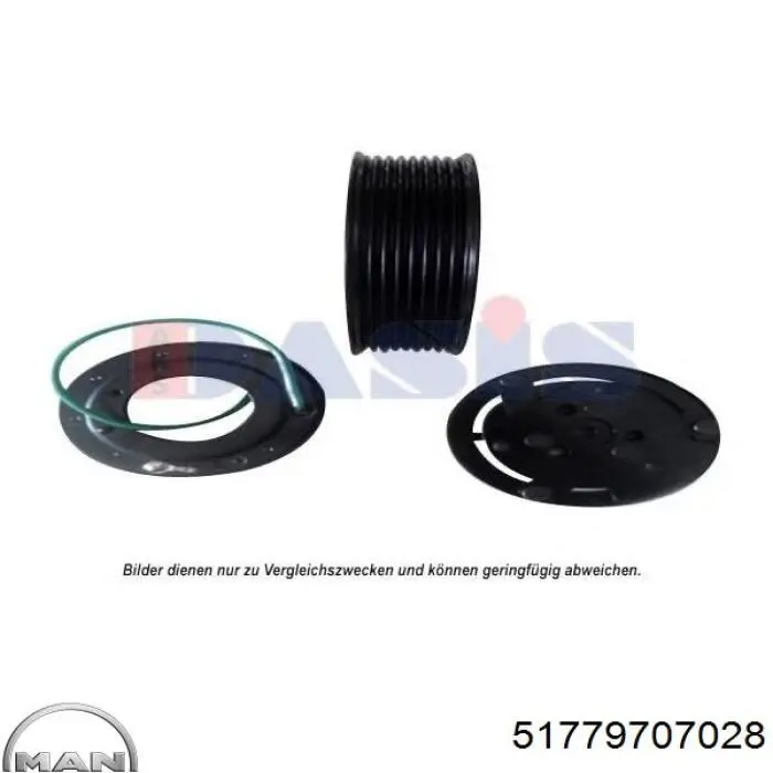 Sprężarka klimatyzacji 51779707028 MAN