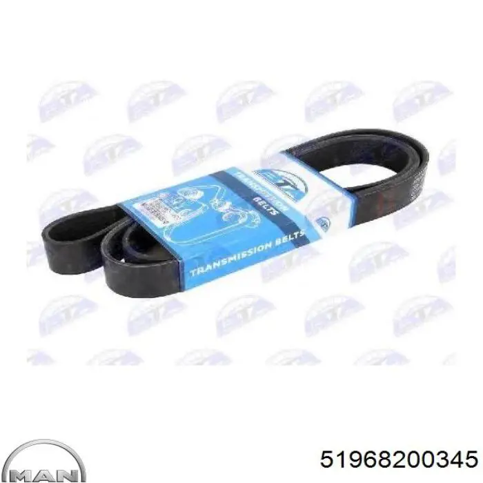 Pas napędowy mechanizmów MAN 51968200345 cena, od 27,91 USD
