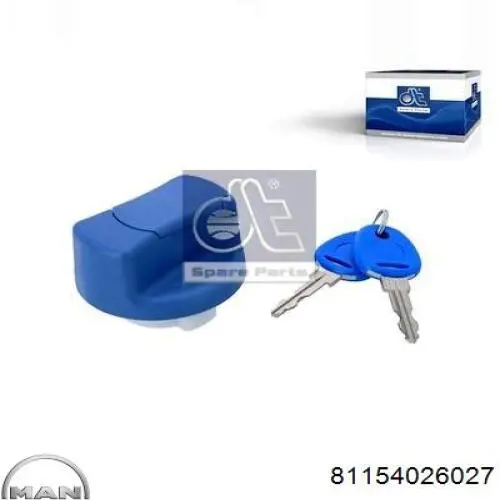 81154026027 MAN Korkiem wlewu szybkiego AdBlue