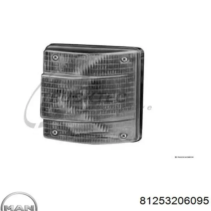 81253206095 MAN lampa pozycyjna (kierunkowskaz)