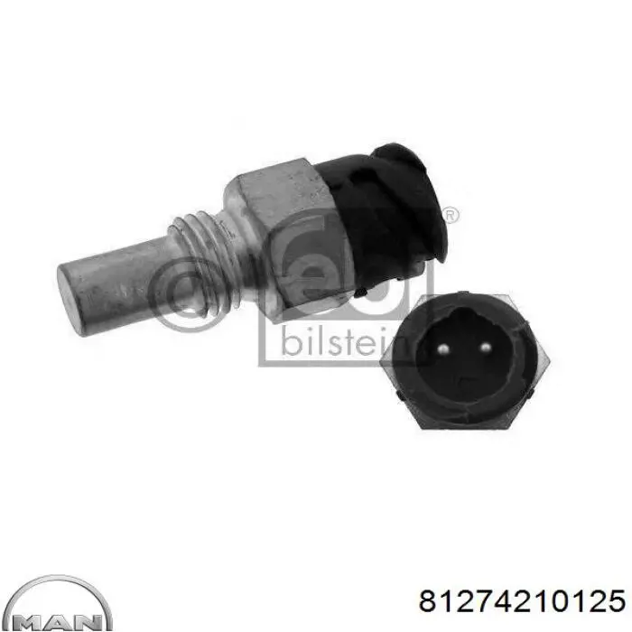 Czujnik temperatury płynu chłodzącego 81274210125 MAN