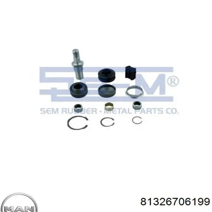 Zestaw naprawczy cięgna zmiany biegów MAN 81326706199 cena, od 42,67 USD