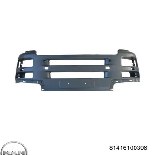 Zderzak przedni MAN 81416100306 cena, od 396,27 USD