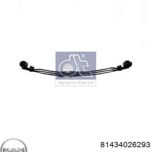 Resor przedni MAN 81434026293 cena, od 644,94 USD