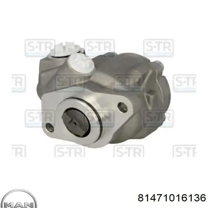 Pompa wspomagania hydraulicznego kierownicy MAN 81471016136 cena, od 147,74 USD