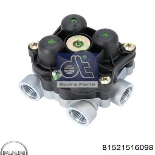 Zawór ograniczania ciśnienia w układzie pneumatycznym MAN 81521516098 cena, od 71,95 USD