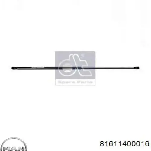 Amortyzator maski 81611400016 MAN